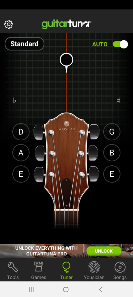 free electric guitar tuner